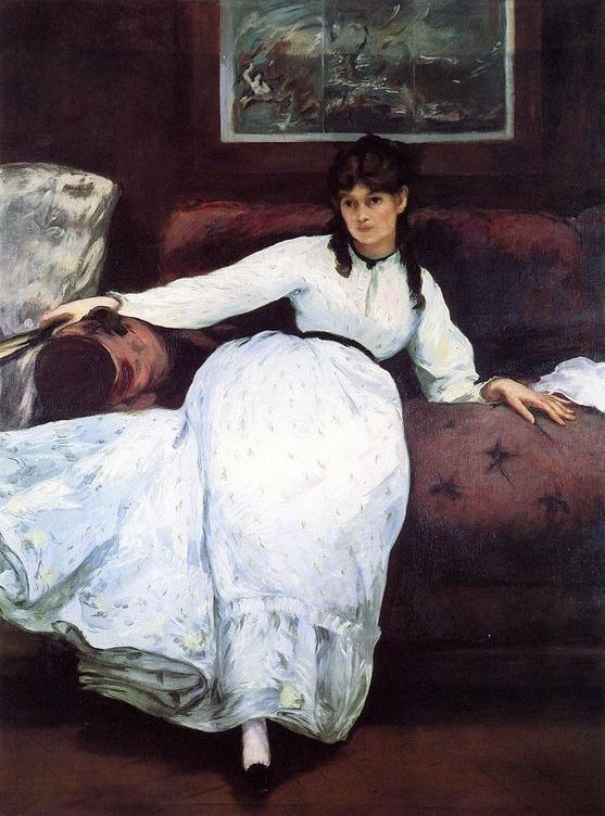 Edouard Manet Repose Portrait of Berthe Morisot